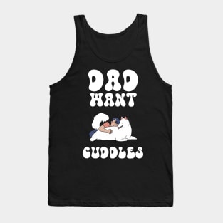 Samoyed Dog Dad Tank Top